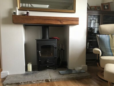 Gallery - Oak Fireplace Beams